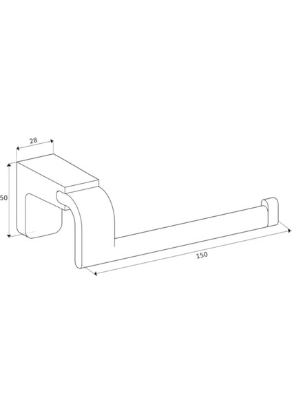 Krom Lux Açık Tuvalet Kağıtlık fiyatları