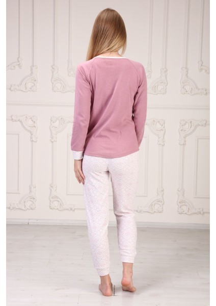 Winter Baskılı Pijama Takım