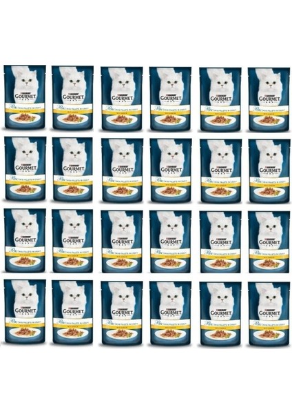 Gourmet Perle Izgara Tavuklu Kedi Konserve 85 Gr. x 24 Adet fiyatları