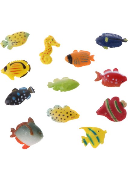 12X Plastik Deniz Hayvan Seti Çeşitli Deniz Modeli Çocuklar Parti Çanta Dolgu (Yurt Dışından) fiyatları