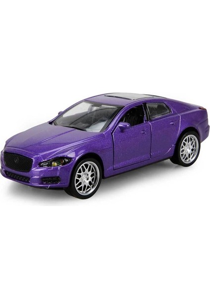 Maxx Wheels Işıklı Spor Araba 12 cm 21040 Mor Mustang