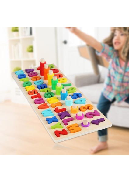 Montessori Matematik Bulmaca Oyuncaklar Ahşap Bloklar Montessori Oyuncaklar Için Oyuncaklar (Yurt Dışından) fırsatları