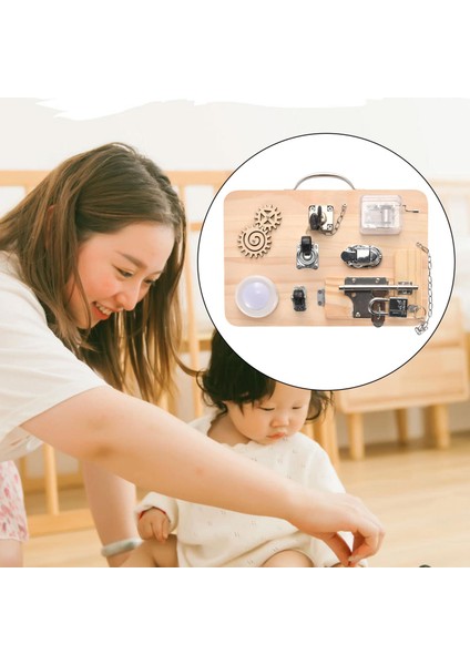 Bebek Ahşap Meşgul Yönetim Kurulu Eğitim Öğrenme Montessori Oyuncak Ihtiyaçları - C (Yurt Dışından) modelleri