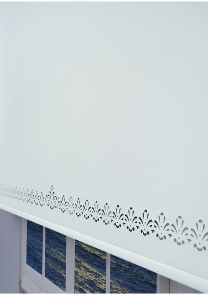 Lazer Kesim Stor Perde - Ithal Mat Kalın Model modelleri