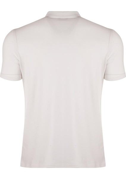 Büyük Beden Polo Yaka %100 Pamuk Kısa Kollu Klasik Cepli Basic Penye T-Shirt-PE36107TY22