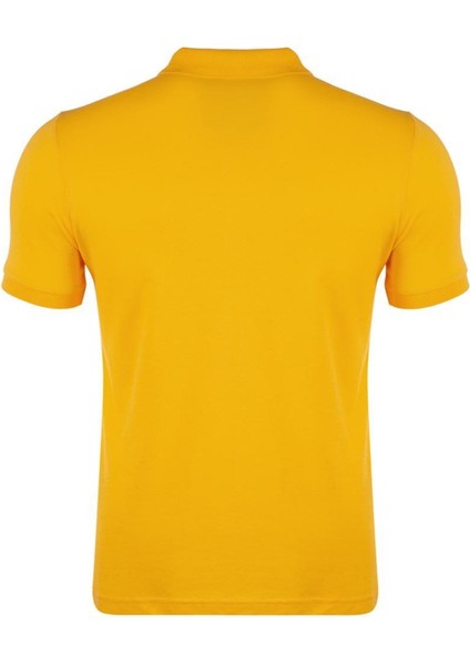 Regular Fit Polo Yaka %100 Pamuk Kısa Kollu Basic Penye T-Shirt-PE3603TY22