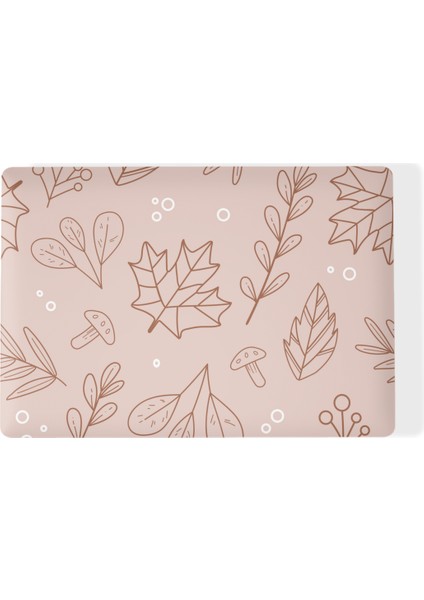 Çiçek Desenli Laptop Sticker Notebook Sticker