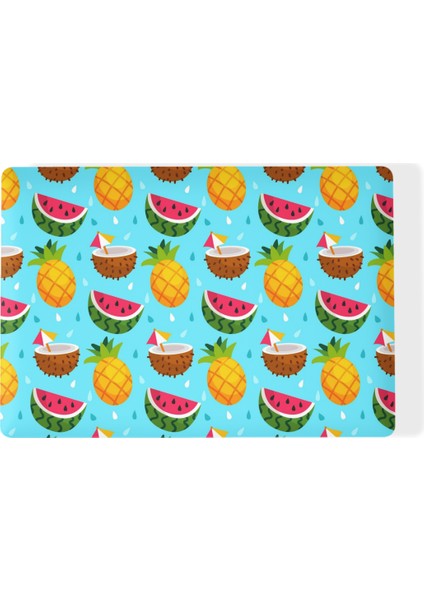 Çiçek Desenli Laptop Sticker Notebook Sticker