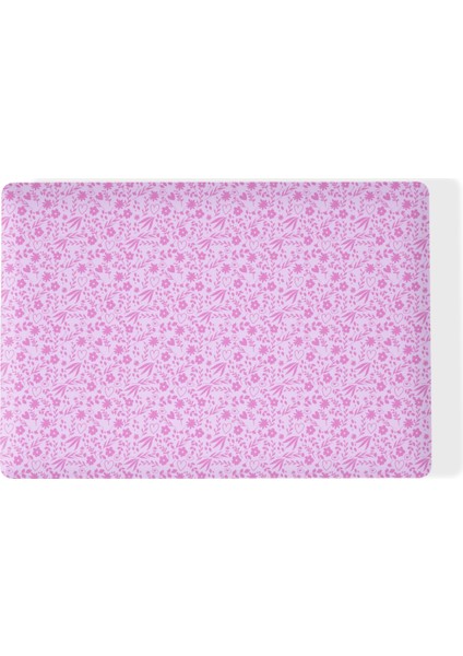 Çiçek Desenli Laptop Sticker Notebook Sticker