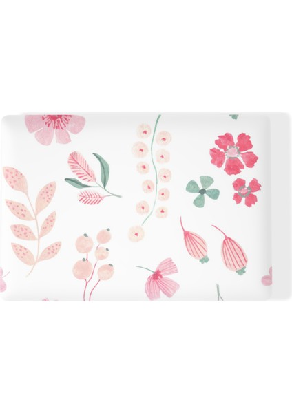 Çiçek Desenli Laptop Sticker Notebook Sticker