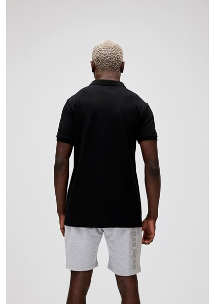 Erkek Siyah Polo T-Shirt