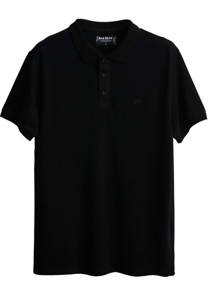 Erkek Siyah Polo T-Shirt