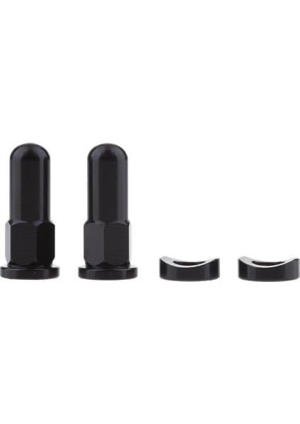 2 Takım Jant Kilidi Fındık ve Cr Crf Yzf Yz Wrf Drz Siyah Için Kavisli Rondelalar (Yurt Dışından)