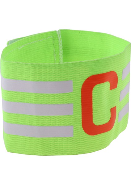 Futbol Futbol Spor Kol Ayarlanabilir Bantlar Kaptan Kol Bandı # 2 Yeşil (Yurt Dışından)