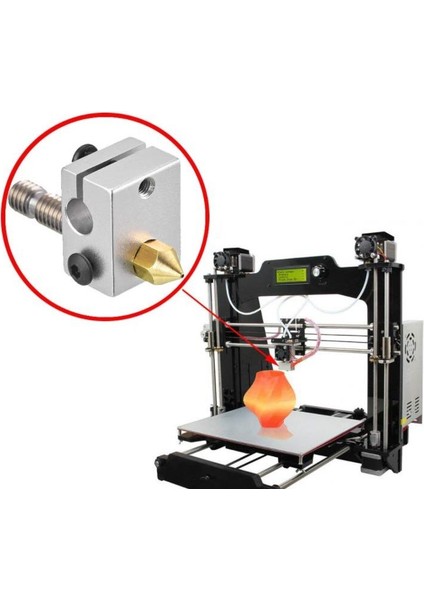 0.3 Mk8 Pirinç Nozzle