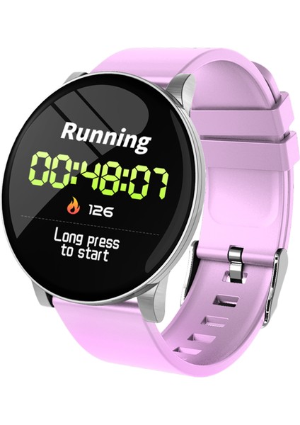 Erkekler Spor Bluetooth Akıllı Izle Spor Izci Bilezik IP67 Su Geçirmez Tpu Tpu Kayışı Pembe