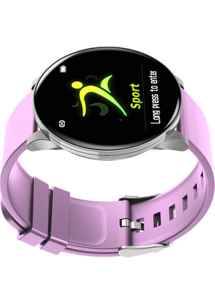 Erkekler Spor Bluetooth Akıllı Izle Spor Izci Bilezik IP67 Su Geçirmez Tpu Tpu Kayışı Pembe