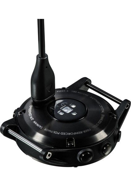 3.3ft / 1 M Kauçuk Akıllı Izle USB Şarj Kablo Kablosu Için Fenix ​​5x fiyatları