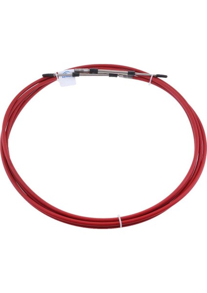 Kırmızı 17 Ft Deniz Kontrol Kolu Kablosu Tekne Motor Inboart Gaz Kelebeği 17 Ft
