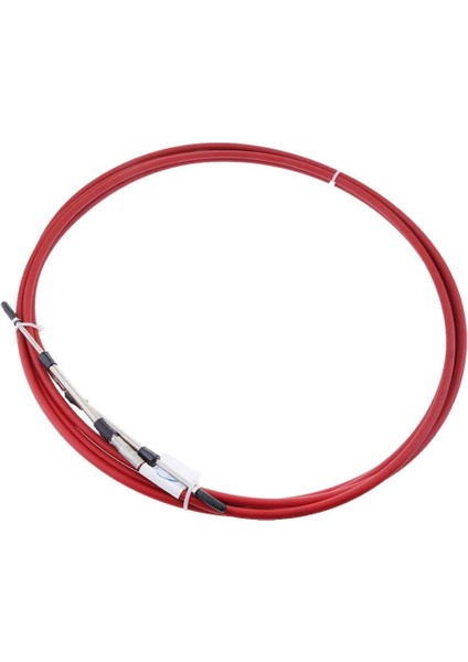 Kırmızı 17 Ft Deniz Kontrol Kolu Kablosu Tekne Motor Inboart Gaz Kelebeği 17 Ft