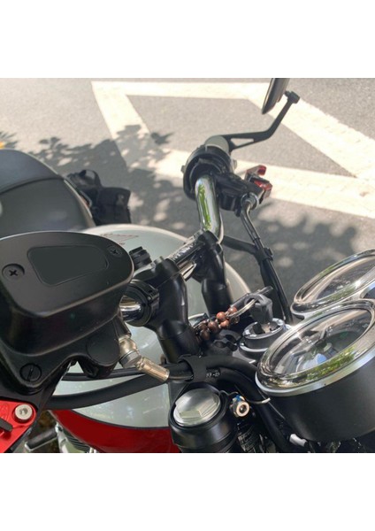Gidon Yükseltici Montaj Kelepçesi Kiti Bar 25MM Motosiklet Atv(Yurt Dışından)