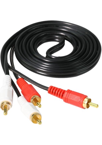 2rca Erkek 2rca Erkek Ses Kablosu Dizüstü Hdtv DVD VCD Amplifikatör Vb. (Yurt Dışından)