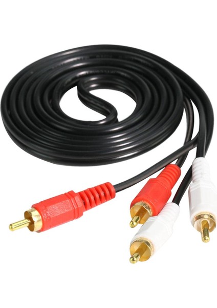 2rca Erkek 2rca Erkek Ses Kablosu Dizüstü Hdtv DVD VCD Amplifikatör Vb. (Yurt Dışından) fırsatları
