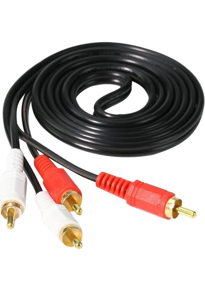 2rca Erkek 2rca Erkek Ses Kablosu Dizüstü Hdtv DVD VCD Amplifikatör Vb. (Yurt Dışından) indirimleri