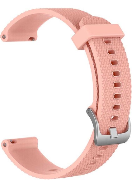 22MM Yumuşak Silikon Kauçuk Watch Band Su Geçirmez Spor Askısı Için Polar Haki