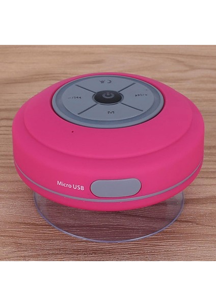 Q9 Bluetooth Duş Hoparlör Taşınabilir Açık Hoparlör Hoparlör Hakkında Fm Pink