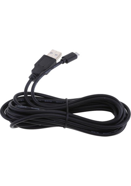 3.5 Metre Android 5V2A Şarj Kablosu Mikro USB 90 Derece Sağ Bükülmüş Kafa(Yurt Dışından)