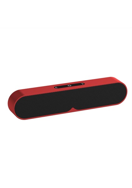 Kablosuz Bluetooth Hoparlör Yüksek Bas Taşınabilir Stereo Hoparlör Kapalı Açık Kırmızı