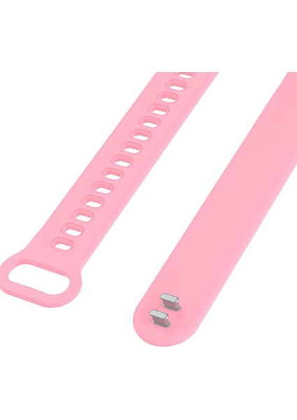 Silikon Akıllı Watch Band Yedek Bilek Kayışı Huawei Onur 3 Pembe