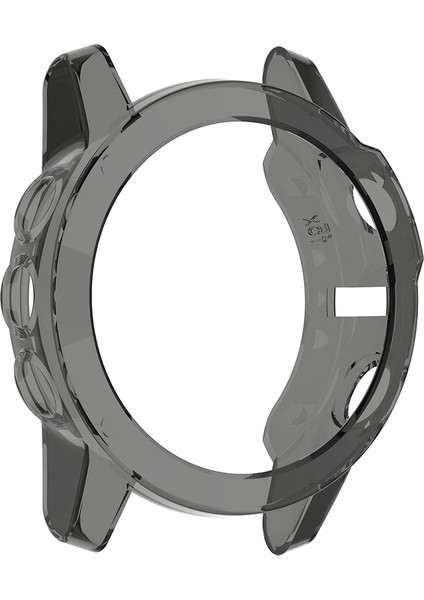 Akıllı Izle Silika Jel Koruyucu Kılıf Kapak Garmin Fenix ​​5x Siyah Için