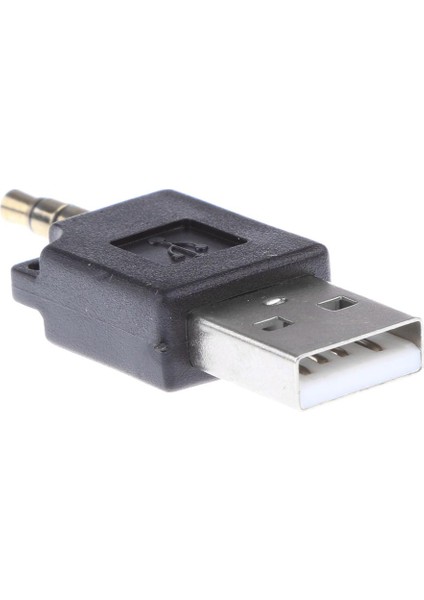 2 In 1 USB Veri Senkronizasyon Şarj Adaptörü 3.5mm Ipod Shuffle Için 1. 2. Siyah modelleri