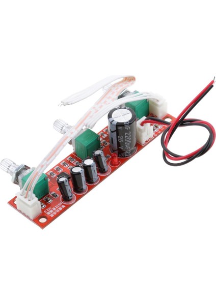 NE5532 Preamp 2 Kanal Kurulu Bas Ses Kontrol Kontrolü