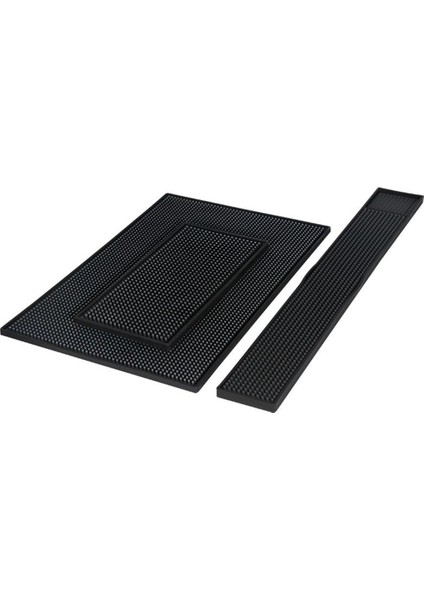 Masa Mat Kaymaz Siyah Pvc Isıya Dayanıklı Gıda Güvenli Lavabo Kahve Pub Için Bira Içecek Barlar Servis Damla Ev Dekor Ev Doktoru 15X30 cm(Yurt Dışından) indirimleri