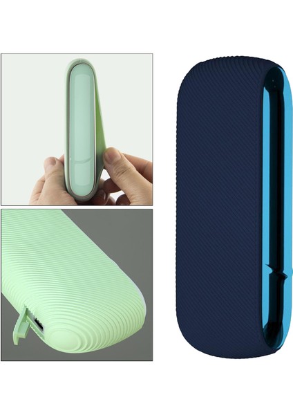 Dimi Silikon Kapak Iqos 3.0 Için Tam Koruyucu Kılıf Kılıfı Koyu Mavi 2 fırsatları