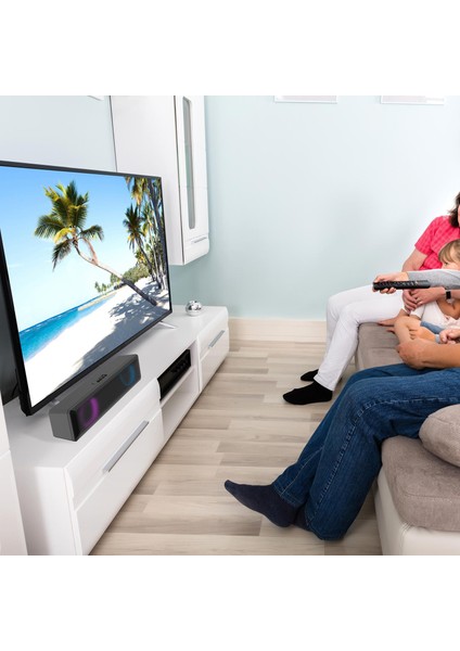 Rgb LED Işık Kablosuz Bluetooth Hoparlör Müzik Çalar Bluetooth Sürümü Yok