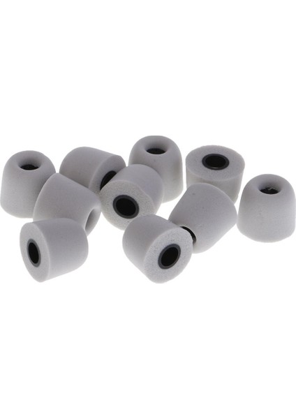 5 Pairs 4.5mm Hafıza Köpük Ipuçları Universe Kulakiçi Kulaklıklar Için Kulaklık Gri Gri