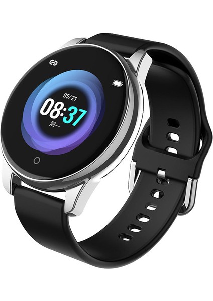 Watch4 Renkli Ekran Kalp Hızı Izleme Akıllı Bilezik Gümüş Silikon Kemer indirimleri