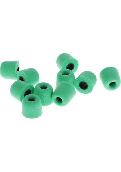 5 Pairs 4.5mm Bellek Köpük Ipuçları Universe Kulakiçi Kulaklıklar Için Kulaklıklar Yeşil Yeşil