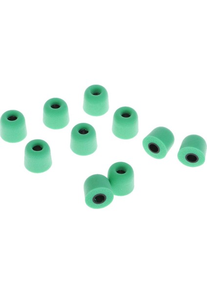 5 Pairs 4.5mm Bellek Köpük Ipuçları Universe Kulakiçi Kulaklıklar Için Kulaklıklar Yeşil Yeşil indirimleri