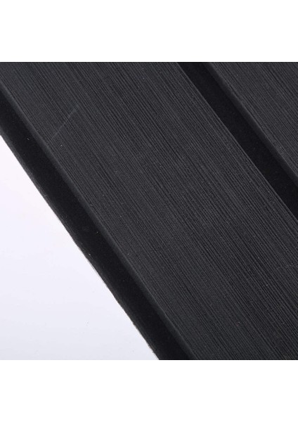 Tekne Döşeme Mat Faux Teak Decking Yat Levha Pad Koyu Gri Siyah Şerit