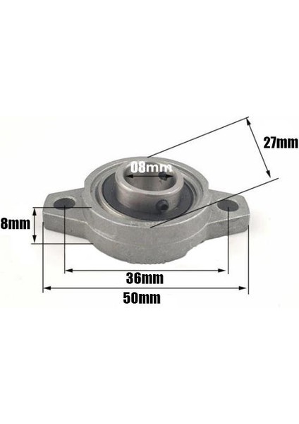 KFL08 Yataklı Rulman(8mm)