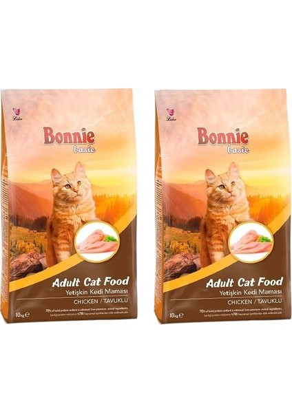 Chicken Tavuklu Yetişkin Kedi Maması 10 kg x 2 Adet