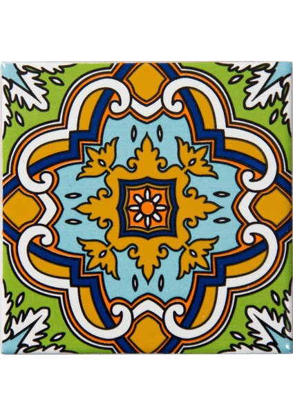 10*10 cm Cç-88 Kütahya Çini Karo ( 5'li 1 Paket )