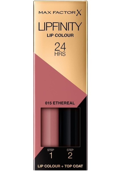 Dayanıklı Ruj ve Parlatıcı Balm - Lipfinity Liquid Lipstick 125 So Glam