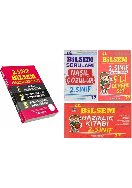 2. Sınıf Bilsem Hazırlık Seti Mantık Z