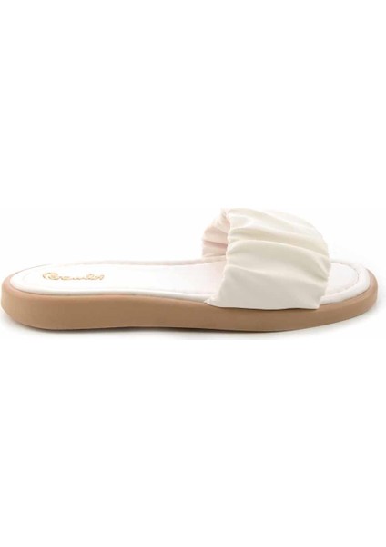 Beyaz Kadın Terlik K048750811 fiyatları